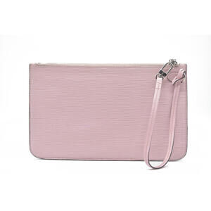 Louis Vuitton Epi Neverfull Pouch Rose Ballerine 2011